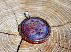 Prívesok Kálačakra mandala Thanka