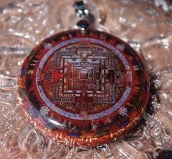 Prívesok Kálačakra mandala Thanka